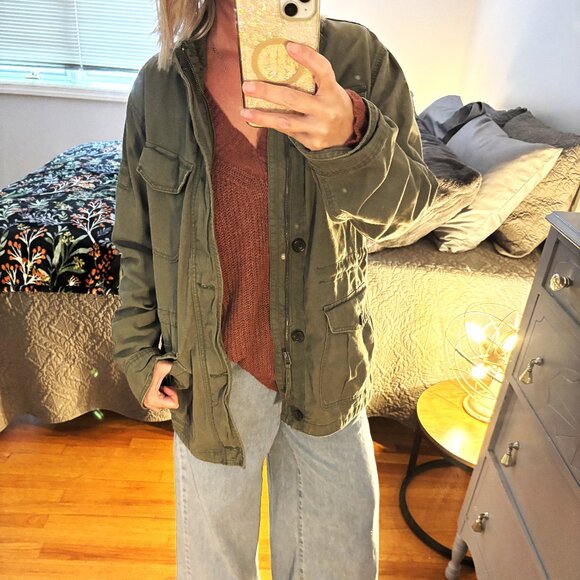 Pilcro-Anthropologie V-Neck Slouchy Sweater, Size M - Picture 3 of 6